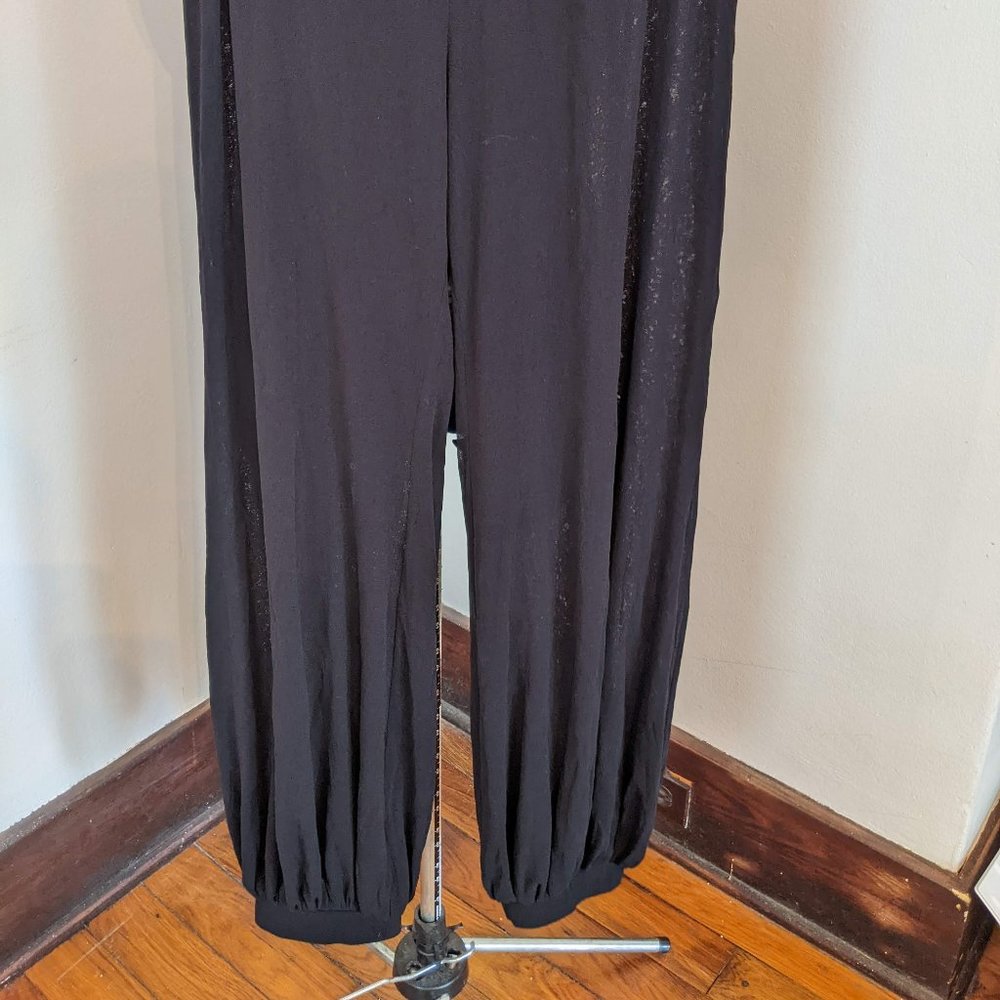 Super fun Jean Paul Gualtier black harem pants